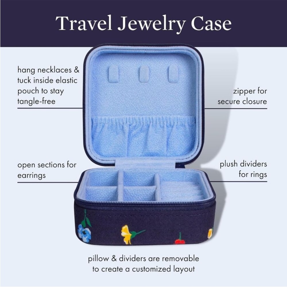 Kate Spade Floral Travel Jewelry Organizer - Picture 6 of 6